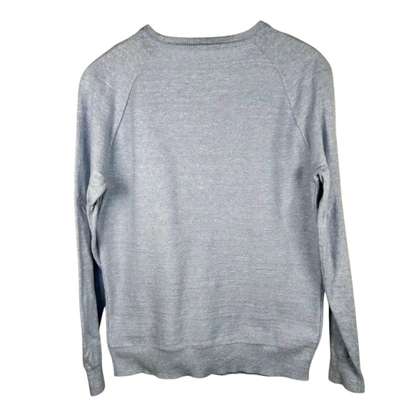 J. Crew Size Medium Men Slim Fit Sweater Blue Cotton Office - Picture 2 of 5